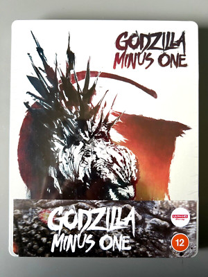 NEW Godzilla Minus One  4K Bluray Steelbook Ultra HD Japanese Takashi Yamazaki-image