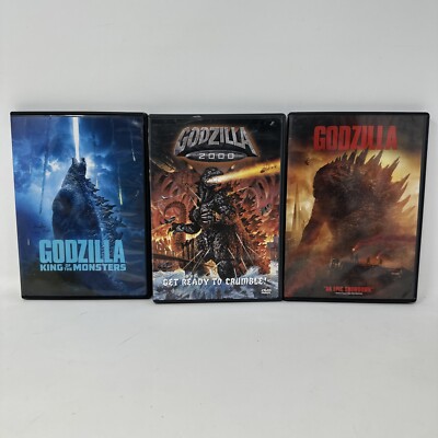 Godzilla DVD Lot of 3 Movies-image