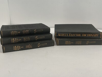 Audels Carpenters and Builders Guide 1,2,4 Incomplete Set 1944 Reprint Extras-image