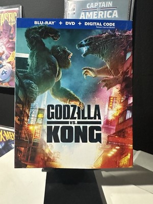 Godzilla vs. Kong (Blu-ray, DVD 2021) w/ Slipcover -image