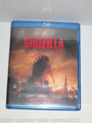Godzilla (Blu-ray, 2014) Brand New (Region A NTSC) Bryan Cranston -image