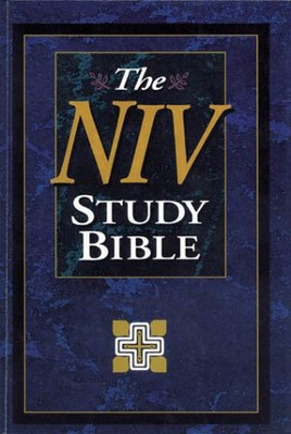 NIV STUDY BIBLE By Kenneth L. Barker **Mint Condition**-image