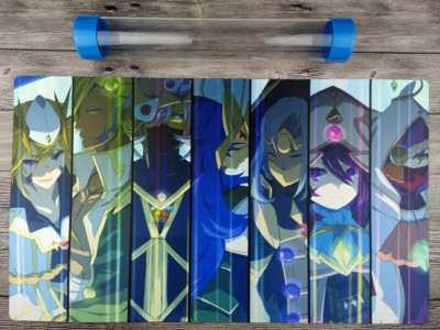 Ygomat ARC-V Characters Playmat Custom TCG CCG OCG Mat Free High quality Tube-image