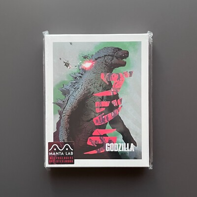 Godzilla Steelbook [4K UHD+2D] Full Slip Manta Lab-image