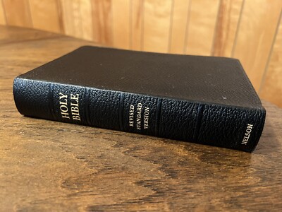Nelson RSV Revised Standard Version Bible Genuine Leather 3807 Text Edition-image