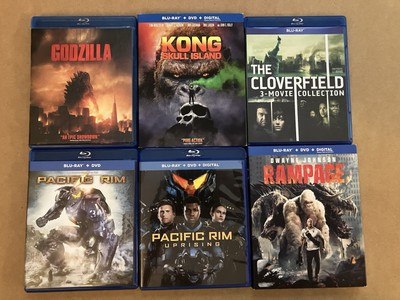 Godzilla Pacific Rim Cloverfield Bluray Collection See Description No Digital-image