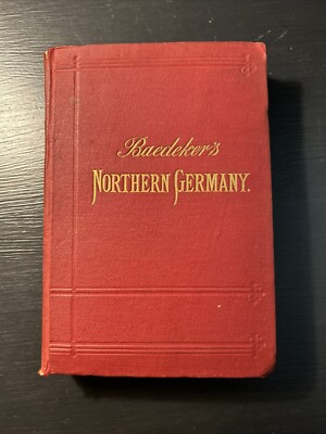 Baedeker’s Northern Germany: Handbook for Travelers Vintage 1900 Maps-image