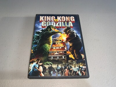 KING KONG VS GODZILLA DVD 1962 REGION 1 ENGLISH SCI-FI CLASSIC 14.99-image