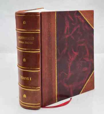 Aristotelis Opera Omnia, Graece Et Latine, Doctissimorum Virorum [Leather Bound]-image