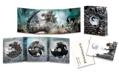 Godzilla-1.0 Blu-ray deluxe edition 3-disc set TOHO Godzilla Store Japan 2024-image