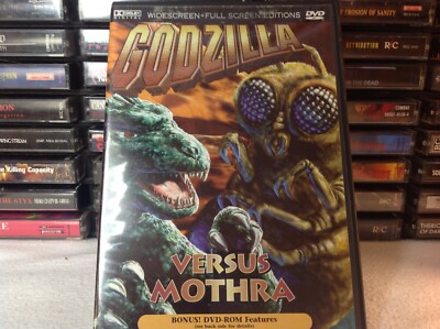 GODZILLA VERSUS MOTHRA RARE JAPANESE MONSTER SCI FI DVD '64 INOSHIRO HONDA OOP-image