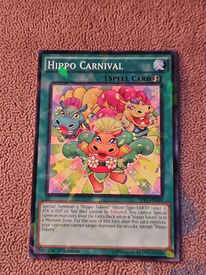 Hippo Carnival (Shatterfoil) SP15-EN040 Star Pack Arc-V 1st Edition-image