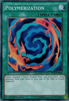 SP15-EN038 POLYMERIZATION COMMON 1ST EDITION YuGiOh CARD-image