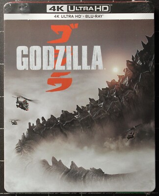 4K Steelbook: Godzilla (2014). Italy import. New still sealed! READ!-image