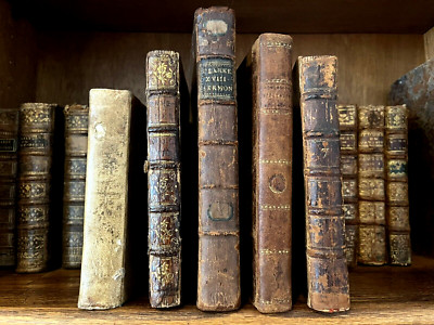 ENGLISH OLD BOOK FROM 1700s - Rare Historical Collectible Text from 18th Century-image