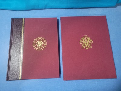 Biltmore Estate Hardback Book in a Beautiful Burgundy Cloth Covered Sleeve 2004-image