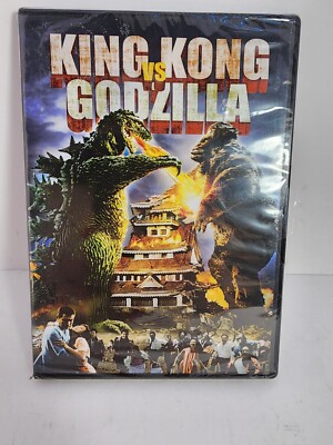 KING KONG VS GODZILLA New Sealed DVD-image