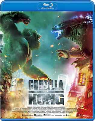 Godzilla vs Kong Blu-ray 2-Disc Set, English/Japanese Audio, From Japan-image