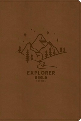 KJV Explorer Bible for Kids, Brown Leathertouch: Placing God's Word in the Middl-image
