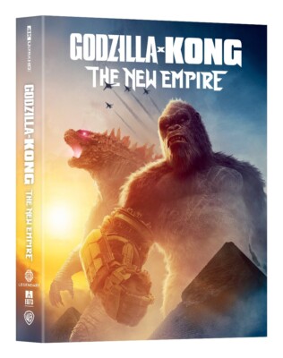 Godzilla x Kong The New Empire 4K Steelbook Manta Lab ME#73 Double Lenti Slip A-image
