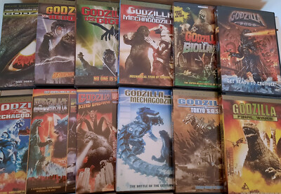 Godzilla DVD Lot - 12 Discs, 14 Movies-image