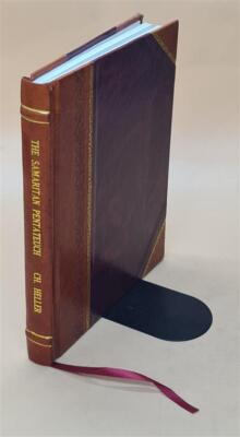 The Samaritan Pentateuch, An Adaptation Of The Massoretic Text, [Leather Bound]-image