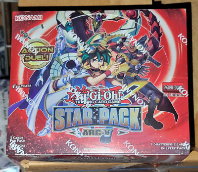 YUGIOH 1ST ED STAR PACK ARC-V (SP15) BOOSTER BOX (FACTORY SEALED/NEW)-image