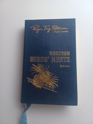 Peterson 50th Anniversary Edition Western Bird Nests Field Guide Deluxe Leather-image
