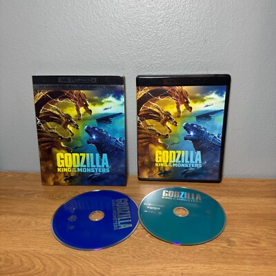 Godzilla: King of the Monsters (Ultra HD 4k UHD Blu-Ray, 2019) With Slipcover-image