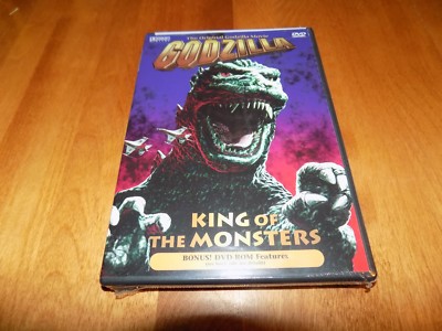 GODZILLA KING OF THE MONSTERS Original Classic Movie Japan Monster Burr DVD NEW-image