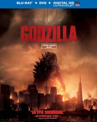 Godzilla (Blu-Ray/DVD), version française incluse , with slipcover-image