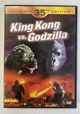 King Kong Vs. Godzilla (DVD, 1998, Anniversary 35th Edition) VG+-image