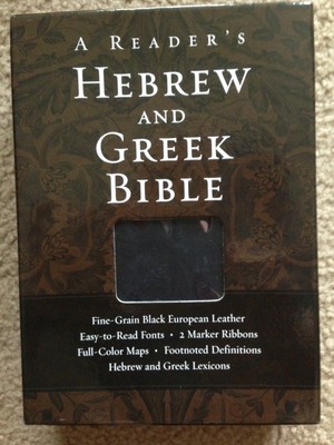 A Reader's Hebrew and Greek Bible by Brown II-image