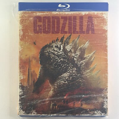 Godzilla (Blu-ray) - DVD -  Very Good - Aaron Taylor-Johnson,Elizabeth Olsen,Sal-image