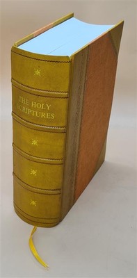 The Holy Scriptures According To The Masoretic Text A New Transl [Leather Bound]-image