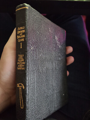 Vintage Audels Carpenters and Builders Guide Vol. 1 + Vol. 3 + Vol. 4-image