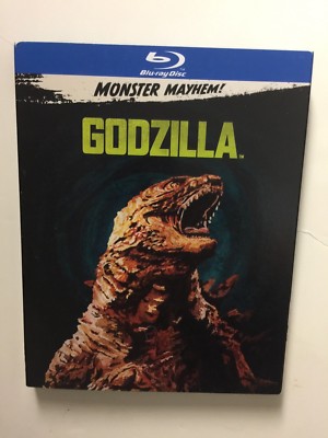 Godzilla (Blu-ray, Monster Mayhem, 2017) NEW w/slipcover-image