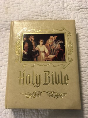 Holy Bible Master Reference Edition, Heirloom, Leather Cover Dayton Ohio-image