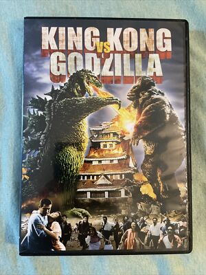 KING Kong Vs Godzilla DVD-image