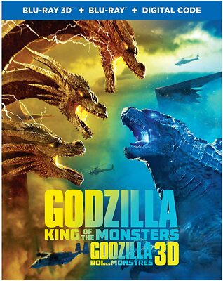 Godzilla: King of the Monsters (BIL/3DBD/BD) [Blu-ray]-image