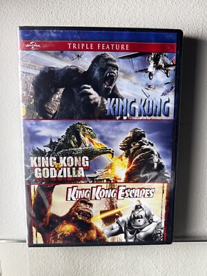 King Kong/King Kong vs Godzilla/King Kong Escapes DVD BRAND NEW-image