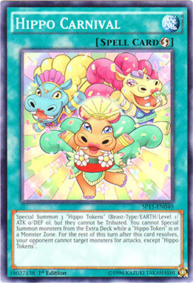 1x Hippo Carnival - SP15-EN040 - Common - 1st Edition SP15 - Star Pack ARC-V YuG-image
