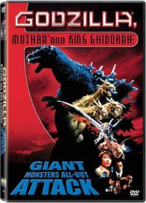 Godzilla, Mothra and King Ghidorah: Giant Monsters All-Out Attack - DVD - GOOD-image