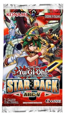 Yu-Gi-Oh! Star Pack ARC-V 1st Edition 3-card Booster Pack (IT)-image