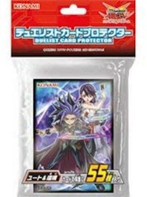 Konami Yu-Gi-Oh! ARC V Card Sleeve Card Protector Yuto & Ruri 55pcs New-image