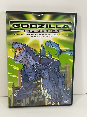 Godzilla: The Series - Monster Wars Trilogy (DVD) VG Disc + Cover Art - NO CASE-image