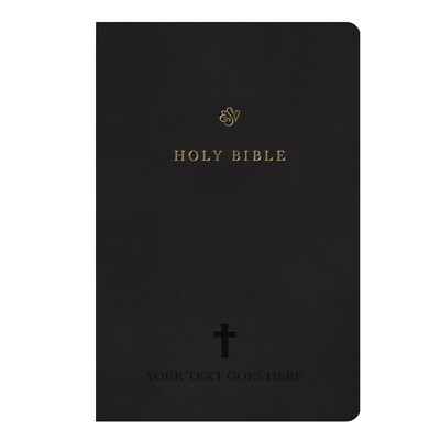 Personalized Custom ESV Bible English Standard Version Trutone with Name & Text-image