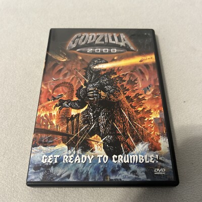 Godzilla 2000 (DVD, 2000, Japanese Language Version and English Dubbed Version)-image