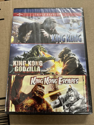 NEW King Kong - King Kong vs Godzilla - King Kong Escapes DVD - SEALED-image