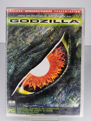 Godzilla DVD Jean Reno Matthew Broderick Michael Lerner Kevin Dunn Hank Azar-image